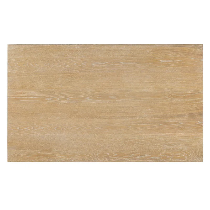 Ensemble de 6 chaises de salle à manger, ensemble de meubles de cuisine en bois avec table rectangulaire en bois d'acacia, 4 chaises et 1 banc