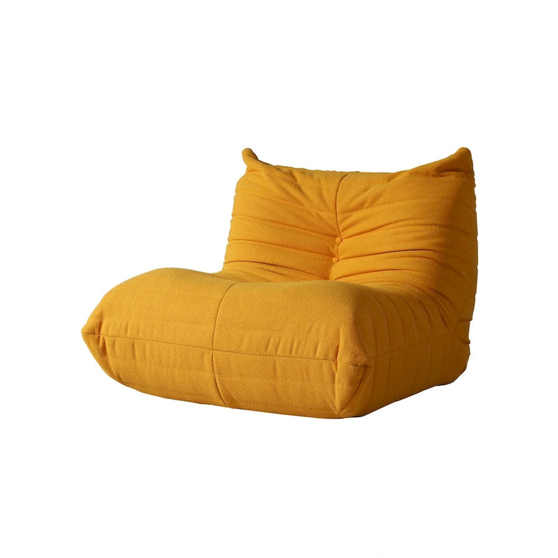 Ensembles de canapés paresseux en tissu Teddy pour chambre à coucher, salon, chaise longue confortable et canapé de sol