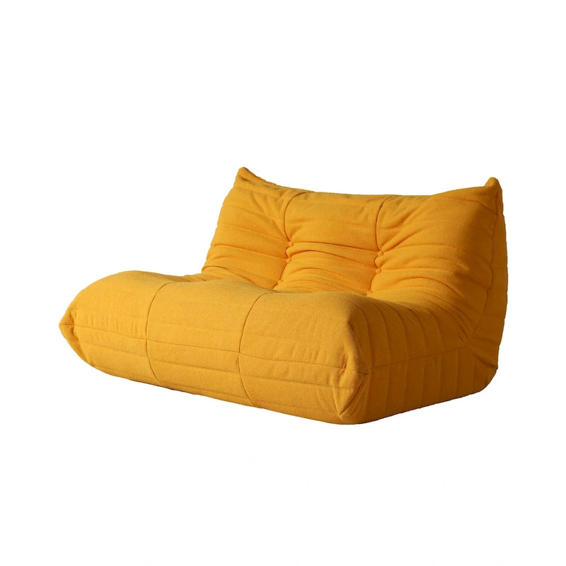 Ensembles de canapés paresseux en tissu Teddy pour chambre à coucher, salon, chaise longue confortable et canapé de sol