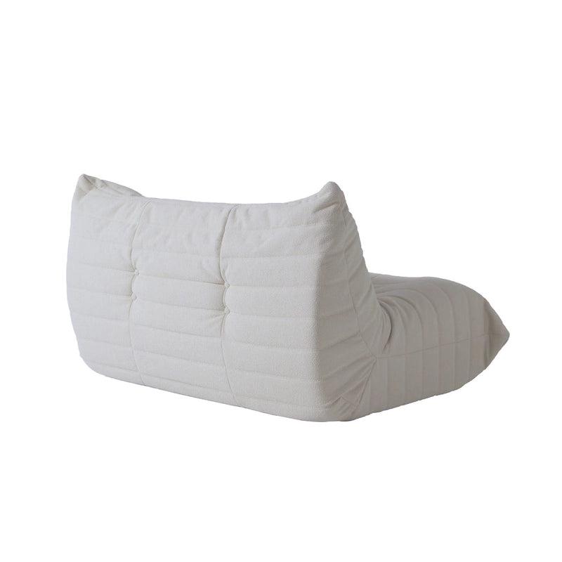Ensembles de canapés paresseux en tissu Teddy pour chambre à coucher, salon, chaise longue confortable et canapé de sol