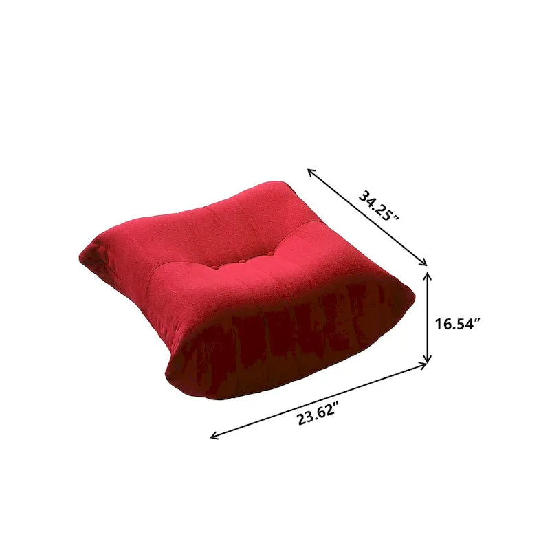 Ensembles de canapés paresseux en tissu Teddy pour chambre à coucher, salon, chaise longue confortable et canapé de sol