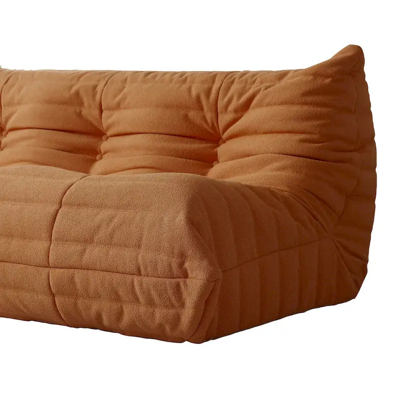 Ensembles de canapés paresseux en tissu Teddy pour chambre à coucher, salon, chaise longue confortable et canapé de sol