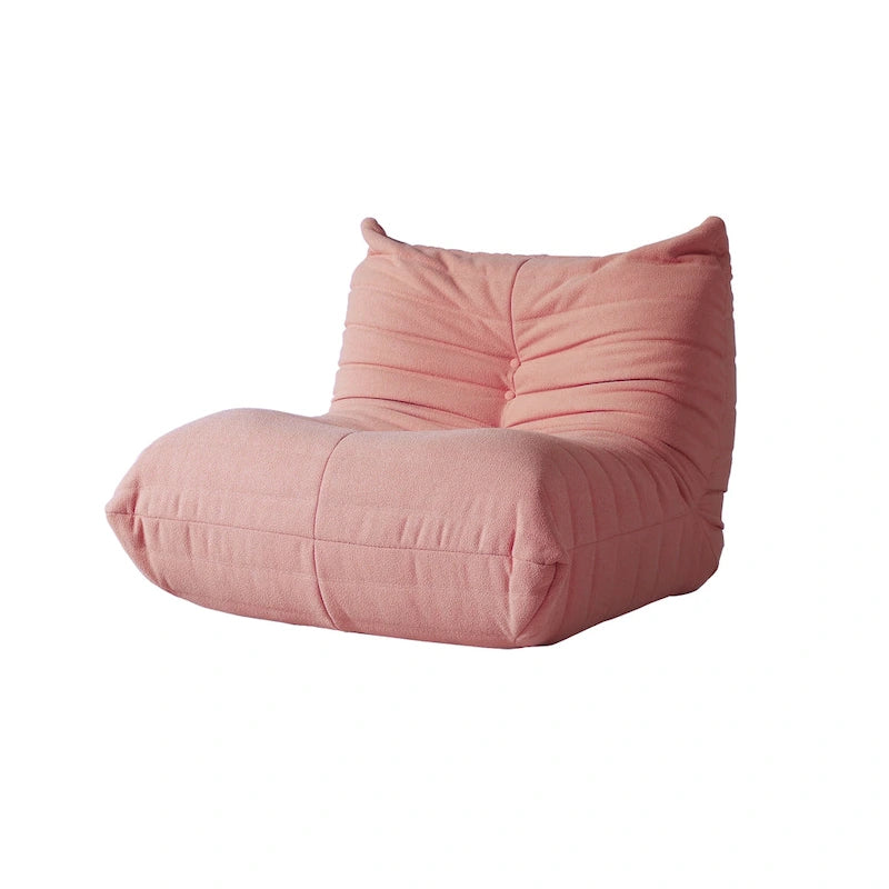 Ensembles de canapés paresseux en tissu Teddy pour chambre à coucher, salon, chaise longue confortable et canapé de sol