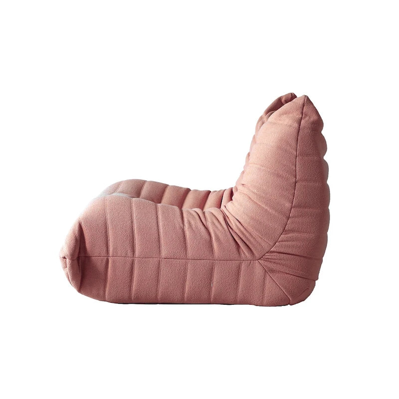 Ensembles de canapés paresseux en tissu Teddy pour chambre à coucher, salon, chaise longue confortable et canapé de sol