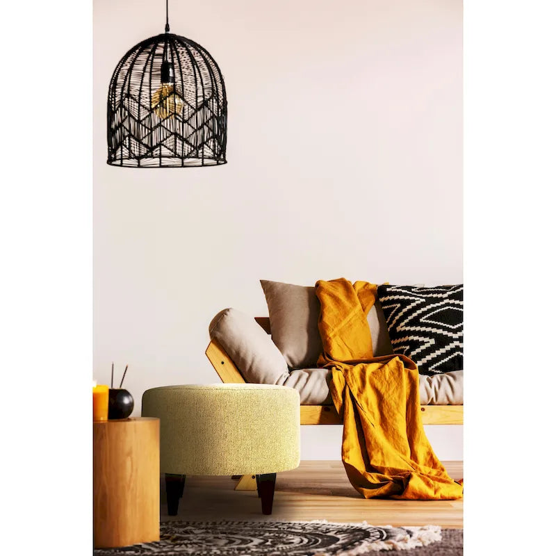 Pouf rond Sophia rembourré