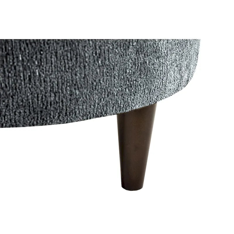 Pouf rond Sophia rembourré
