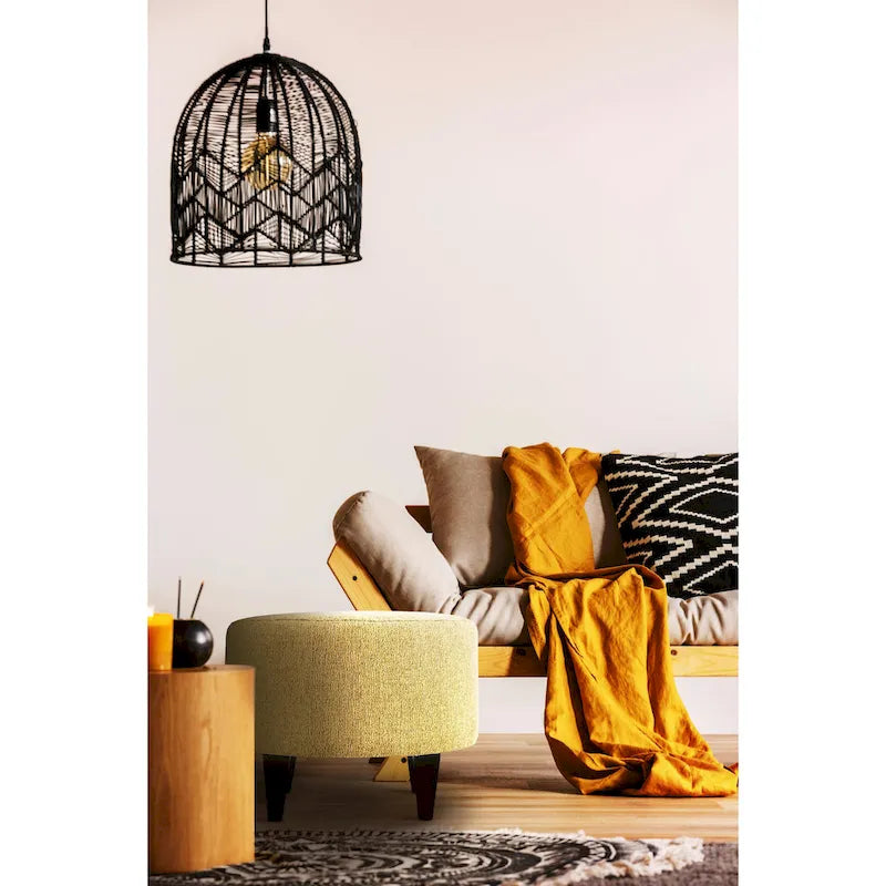 Pouf rond Sophia rembourré