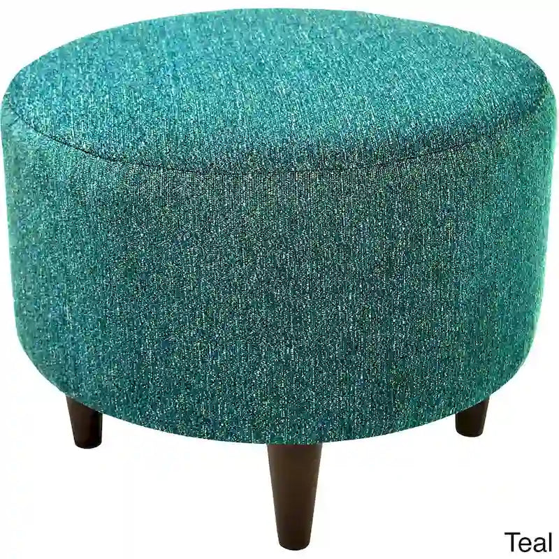 Pouf rond Sophia rembourré