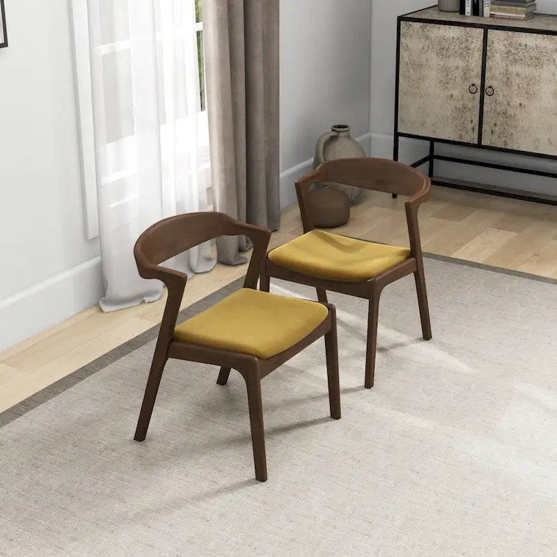 Chaise de salle à manger Rosanna de style Mid-Century Modern