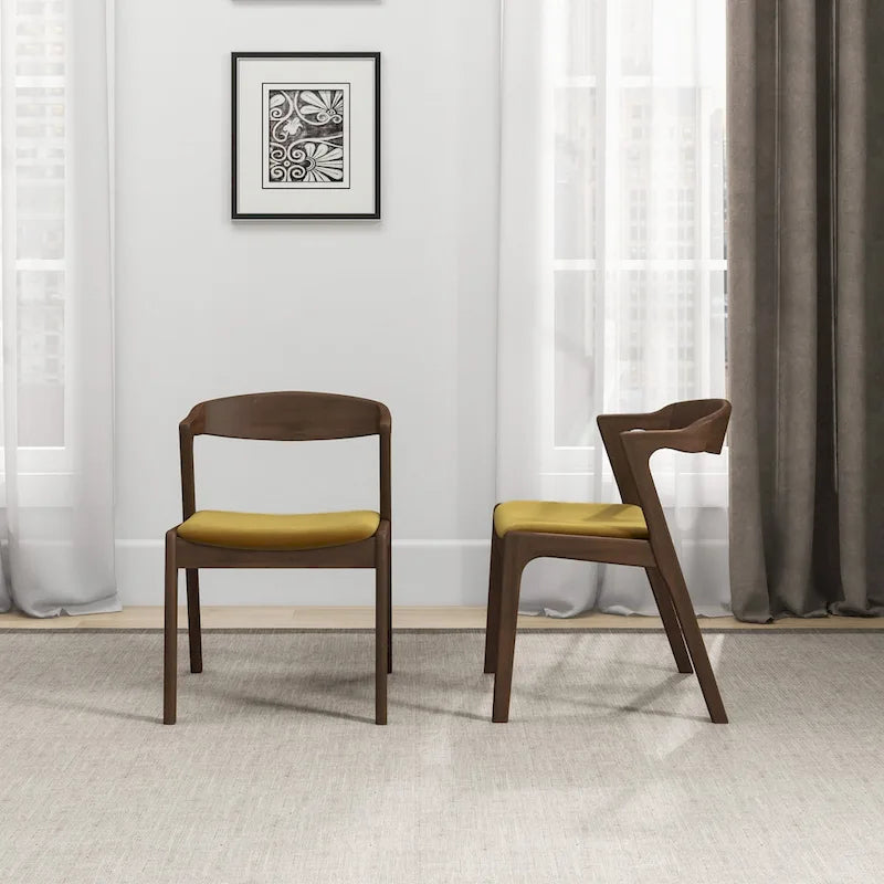Chaise de salle à manger Rosanna de style Mid-Century Modern