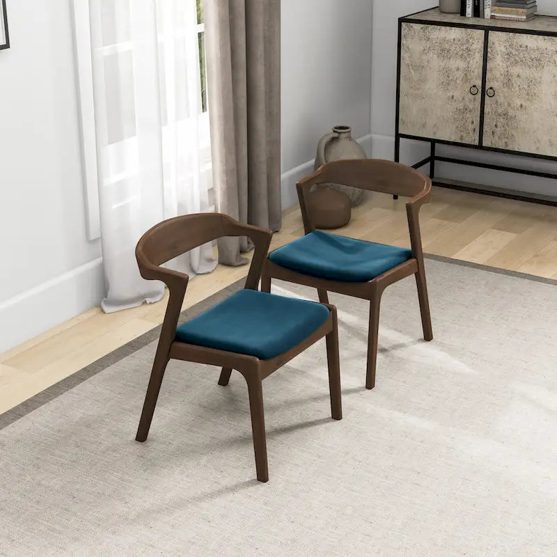 Chaise de salle à manger Rosanna de style Mid-Century Modern