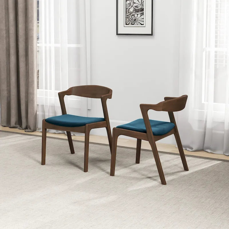 Chaise de salle à manger Rosanna de style Mid-Century Modern