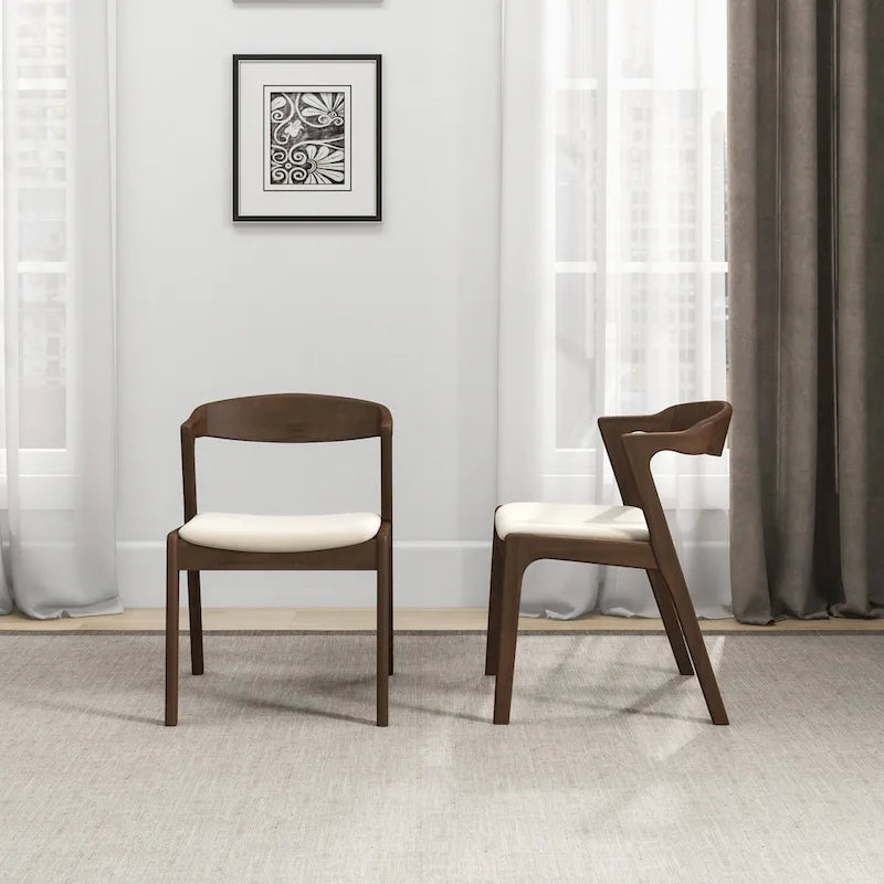Chaise de salle à manger Rosanna de style Mid-Century Modern