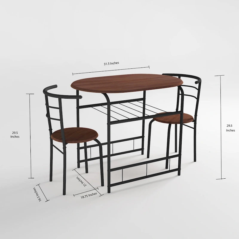 Table et chaises de bistrot Barclay