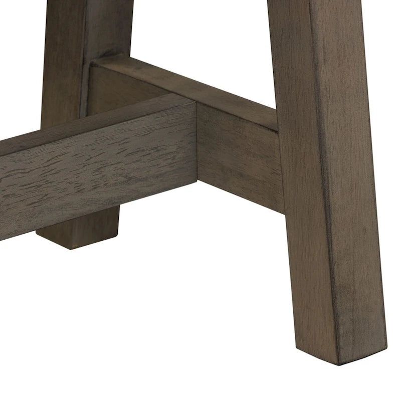 Banc sans dossier Lindsey Farm Gris et Grès