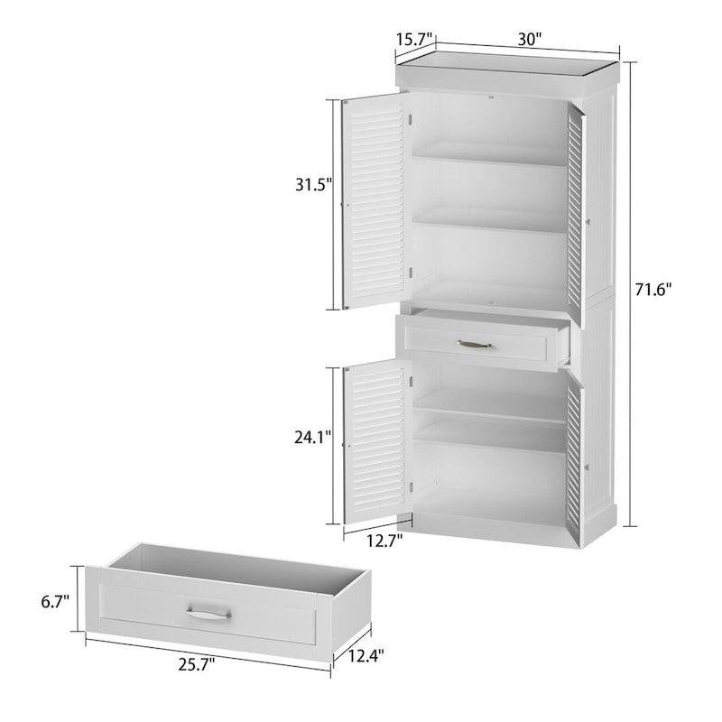 Meuble de rangement pour chaussures 30 portes Meuble bas en bois