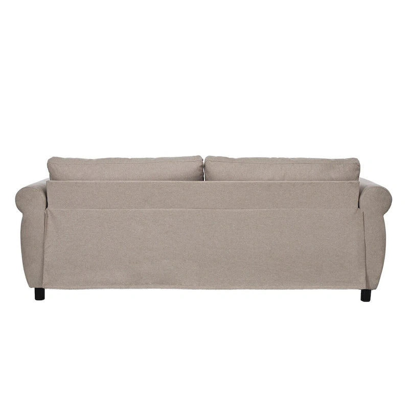 Canapé-lit 2-en-1 avec grand matelas à mémoire de forme